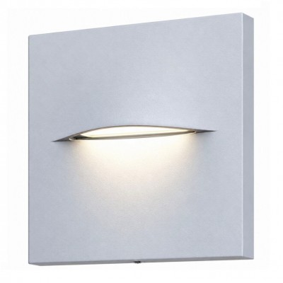 Φωτιστικό Επίτοιχο LED 3W 230V 150lm 4000K Λευκό Φως Αλουμινίου Γκρι IP65 17-04687-10 Φωτιστικό Επίτοιχο LED 3W 230V 150lm 4000K Λευκό Φως Αλουμινίου Γκρι IP65 17-04687-10